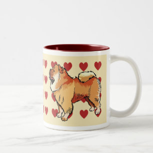 Caneca - cães da comida de comida do amor de I
