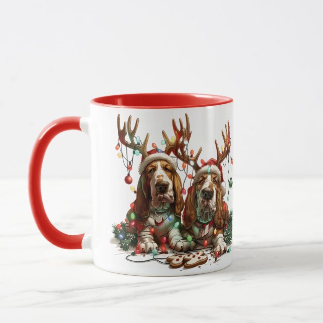 Caneca Cães de Cães de Caça de Natal (Esquerda)