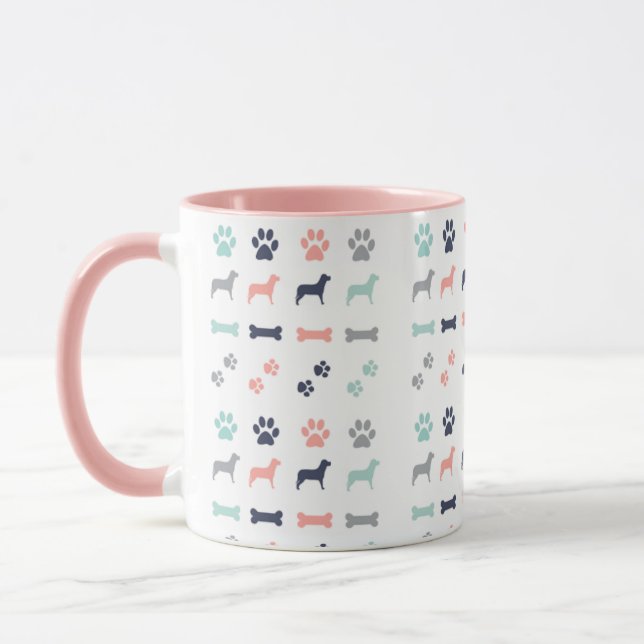 Caneca Cães e Ossos Mug (Esquerda)