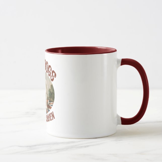 Caneca Cães & ingleses loucos (Direita)