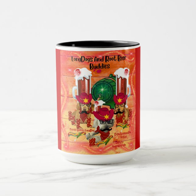 Caneca Cães Longos E Amigos Da Cerveja Raiz (Centro)