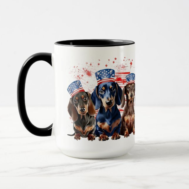 CANECA CÃES PATRIÓTICOS ADORÁVEIS (Esquerda)