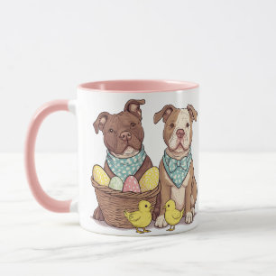 Caneca Cães Touro-páscoa