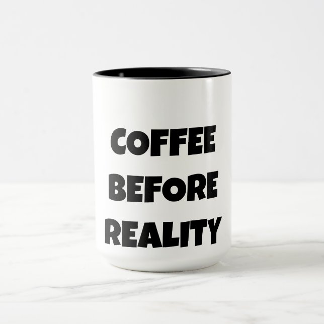 Caneca Café Antes Da Realidade (Centro)