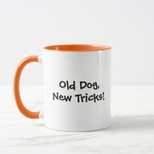 Caneca Café com Corte Laranja Cachorro Velho