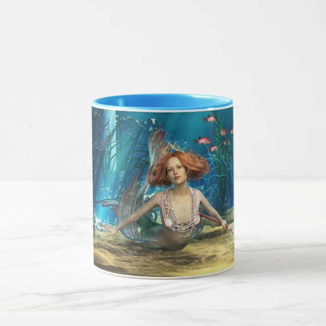 Caneca Café combinado da fantasia da sereia/caneca do chá (Centro)