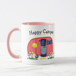 Caneca Café Combo Camper Feliz