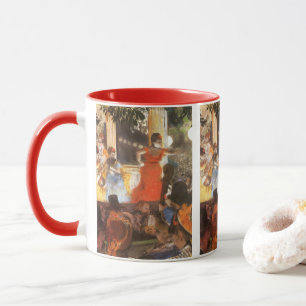 Caneca Café-Concerto nos Embaixadores de Edgar Degas
