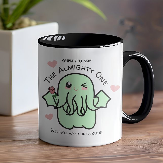 Caneca Café Cthulhu (Criador carregado)
