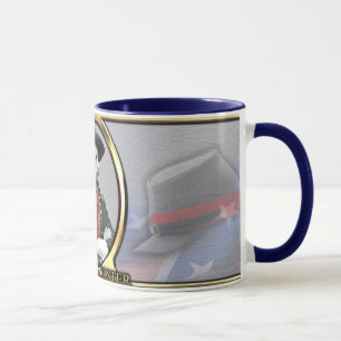 Caneca Café da guerra civil de George A. Custer