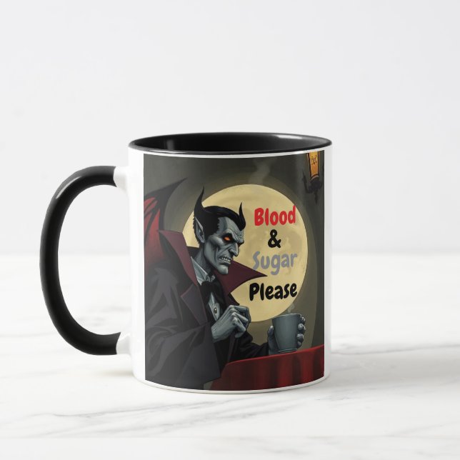 Caneca Café da Lua Completa (Esquerda)