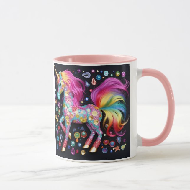 Caneca Café da Rainha Gem Unicorn/Tea Mug (Direita)
