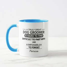 Caneca Café de Apreciação Personalizado para Cabelereiro