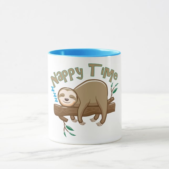 Caneca Café de Bicho-Preguiça Bebê  (Centro)