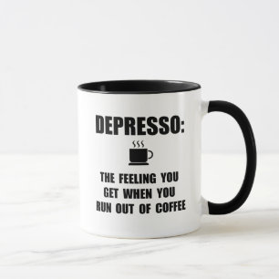 Caneca Café de Depresso