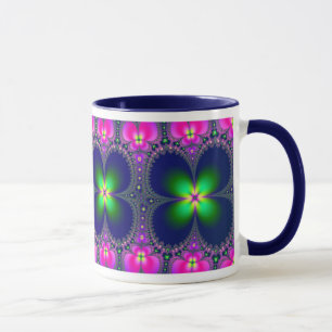 Caneca Café de flower power/caneca do chá