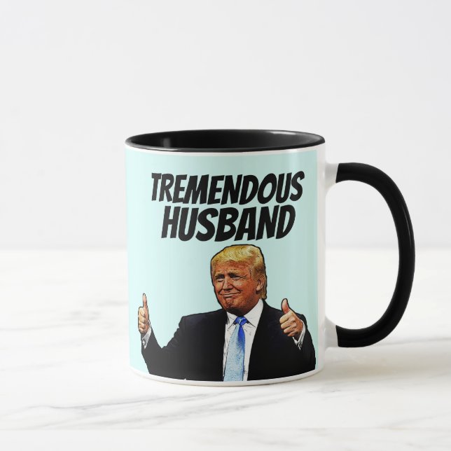 CANECA CAFÉ DE MARIDO, DONALD TRUMP (Direita)