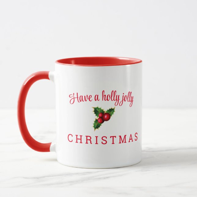 Caneca Café de Natal (Esquerda)