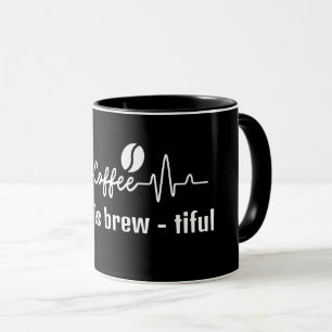 Caneca Café Divertido Café Café Café Café é é Bonito