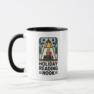 Caneca Café do Cantinho de Leitura de Férias