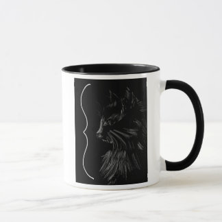 Caneca Café do gato preto
