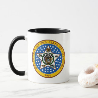 Caneca Café do Selo de Oklahoma