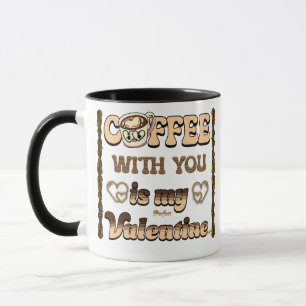 Caneca Café é meu presente de Dia de os namorados para o