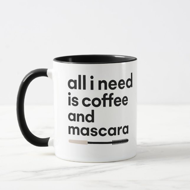 Caneca Café e Rímel (Esquerda)