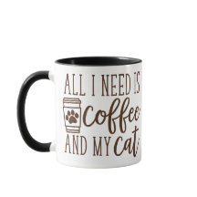 Café e um Gato