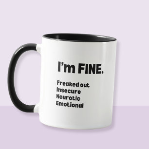 Caneca Café Fino Engraçado