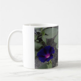 Caneca Café Floral Roxo