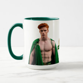 Caneca Café Irlandês Macho do Dia de São Patrício Sexy