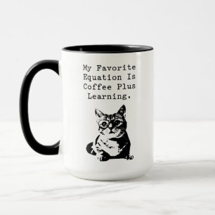 Caneca Café Mais Equação Matemática Amante