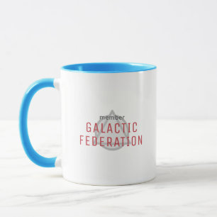 Caneca Café Membro da Federação Galáctica