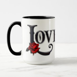 Caneca Café Mug, Amor Gótico