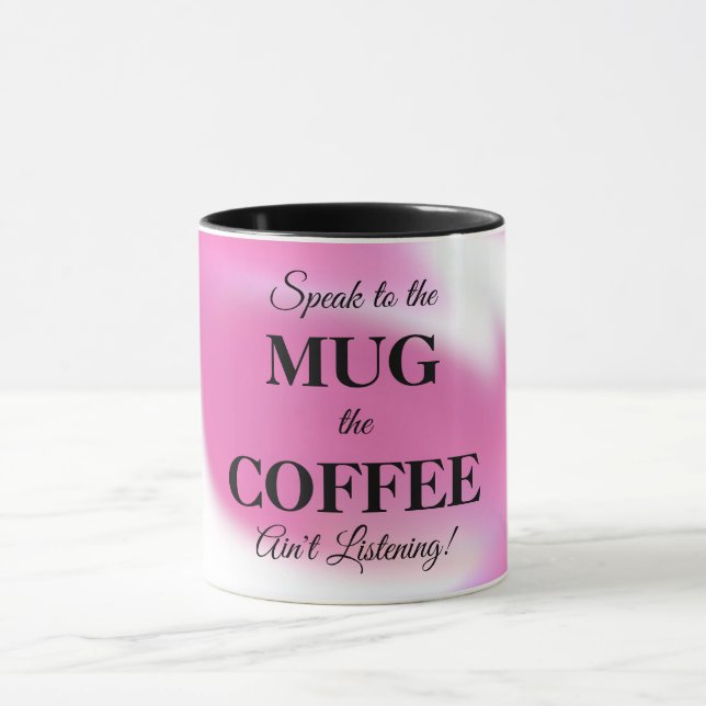 Caneca Café Mug com Mensagem Engraçada (Centro)