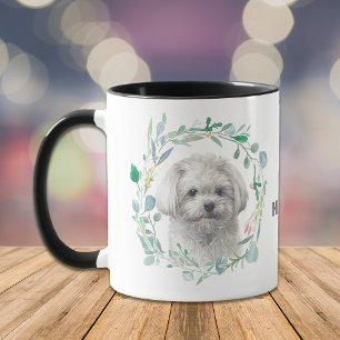 Caneca Café Mug De Café Branco Maltês