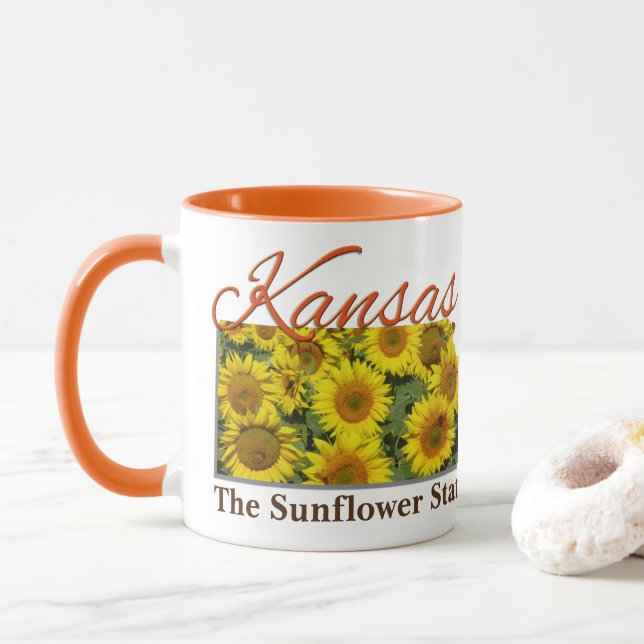Caneca Café Mug - KANSAS (Com Donut)
