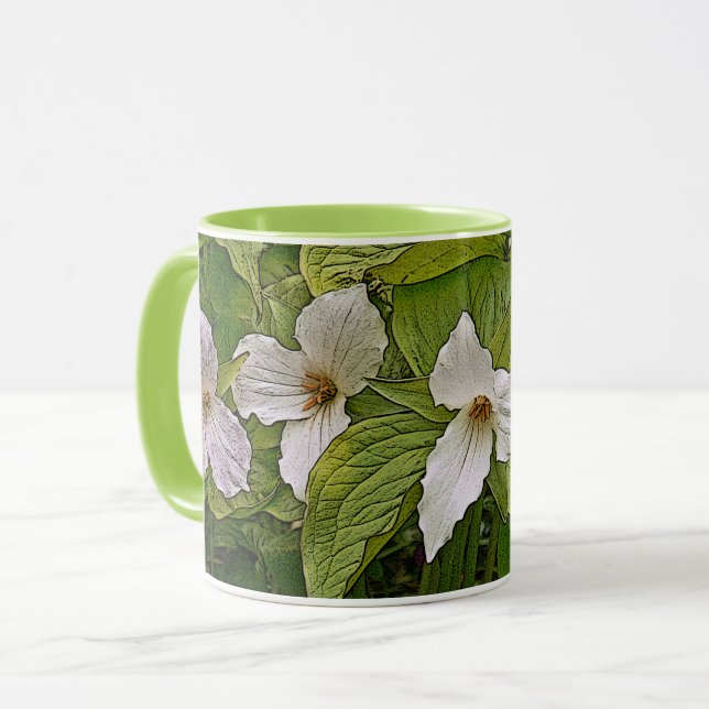 Caneca café MUG "TRILLIUM" (Frente Esquerda)