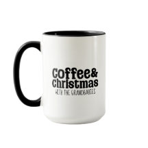 Café & Natal Com Seu Próprio Texto Personalizado