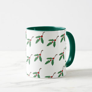 Caneca Café Natal Holly Holiday