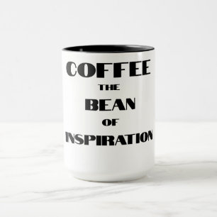 Caneca CAFÉ   O Bean da Inspiração!