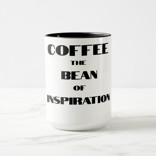 Caneca CAFÉ | O Bean da Inspiração! (Centro)