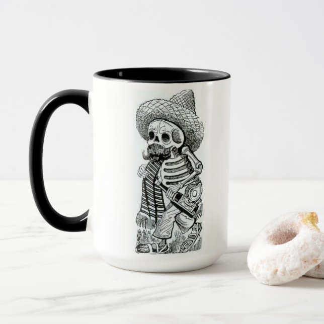 Caneca Café ou Mug de Morte (Com Donut)