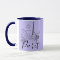 Café Paris Café Mug