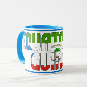 Caneca Café Patriótico "Sippin'' com a Guiné Equatorial