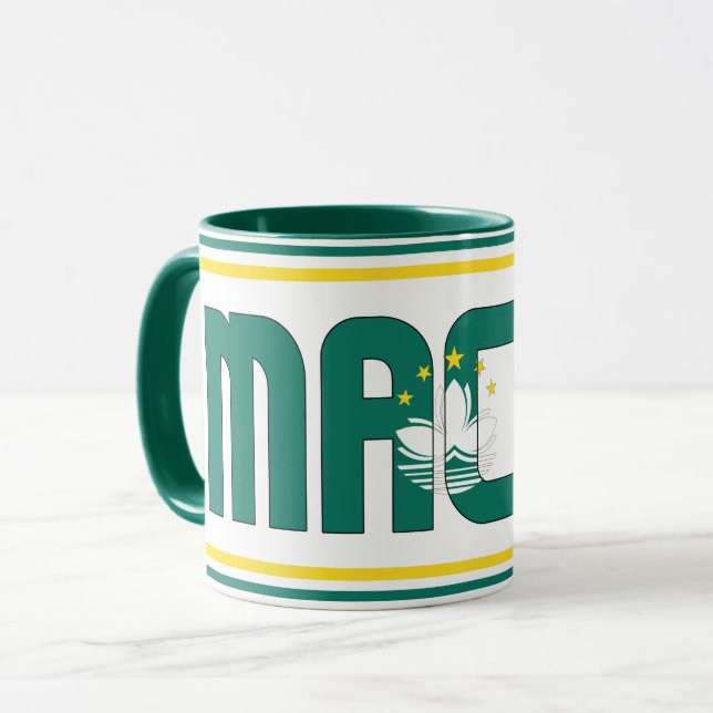 Caneca Café Patriótico "Sippin'' com Macau (Frente Esquerda)