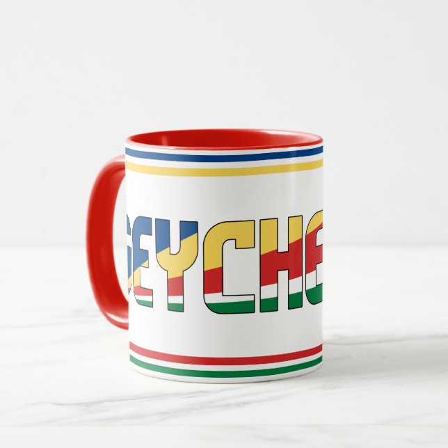 Caneca Café Patriótico "Sippin'' com Seicheles (Frente Esquerda)