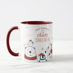 Caneca Café Personalizado pelo Coordenador do Caos de Na