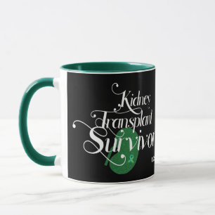 Caneca Café Personalizado Sobrevivente de Transplante Ren